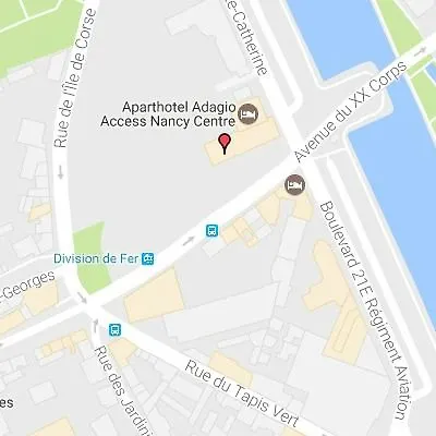 南锡中心阿德吉奥阿克瑟斯公寓式酒店