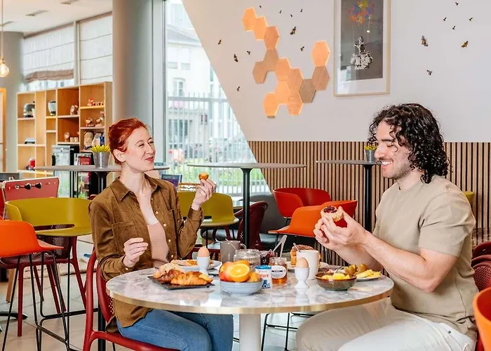 南锡中心阿德吉奥阿克瑟斯公寓式酒店 南锡